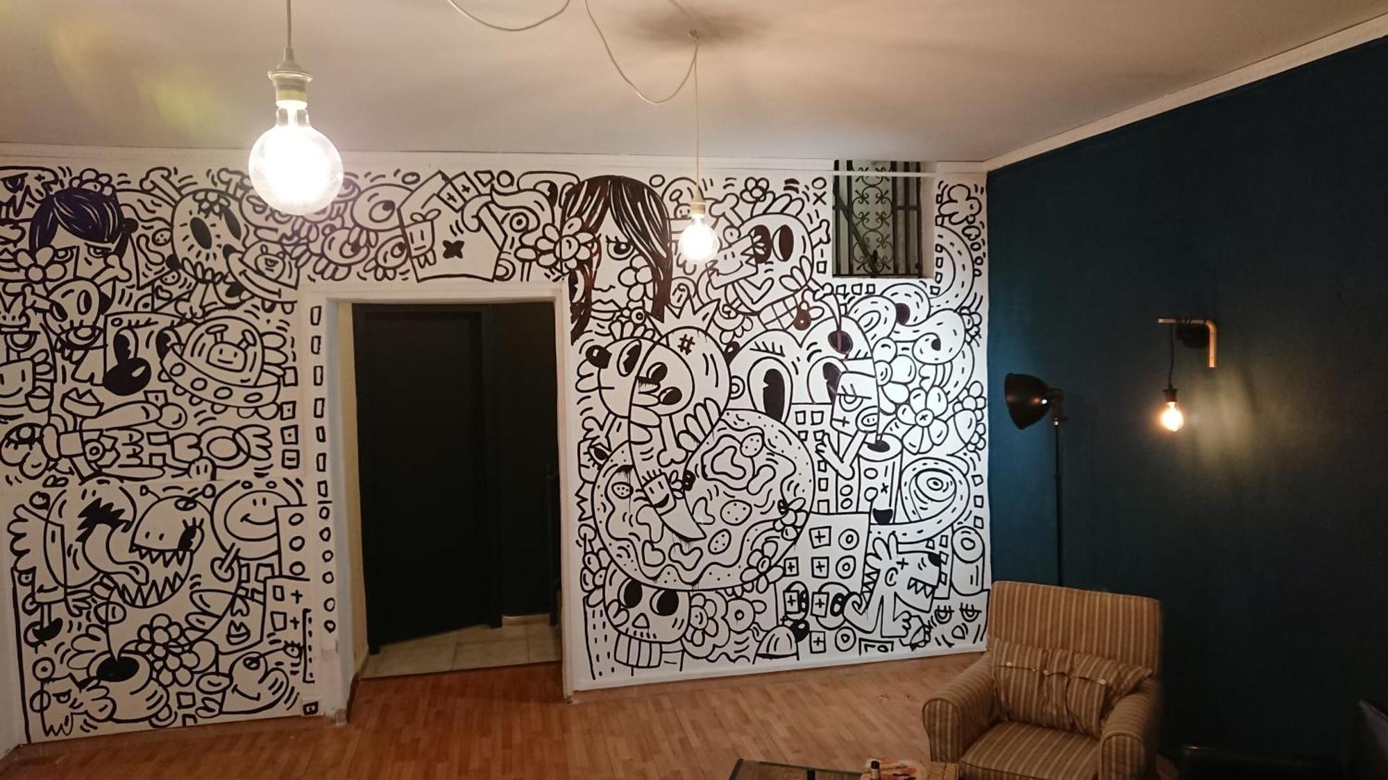 Art House In The Artist Workspace In The Center Villa Napoli Eksteriør billede